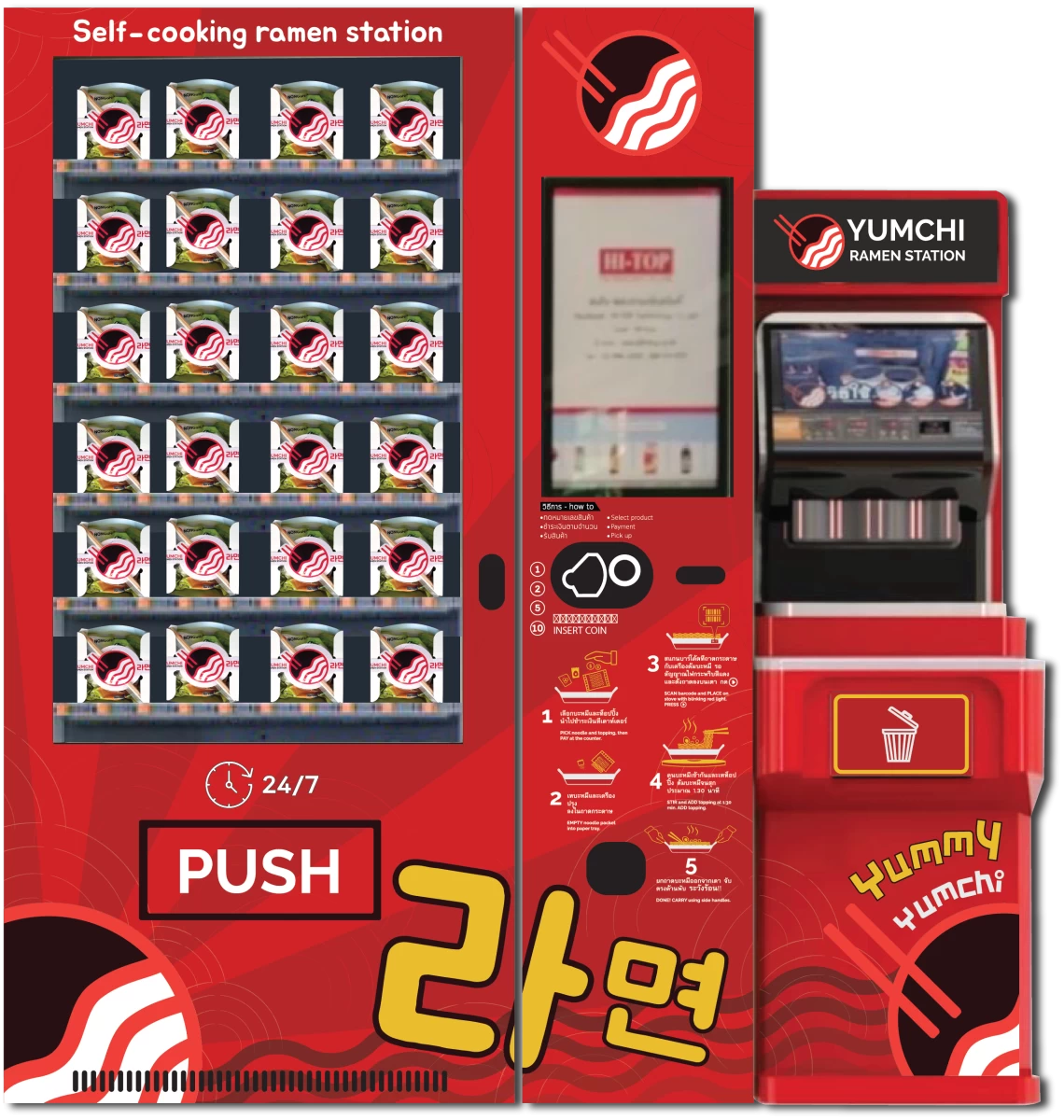Yumchi Vending Station 299,000.-